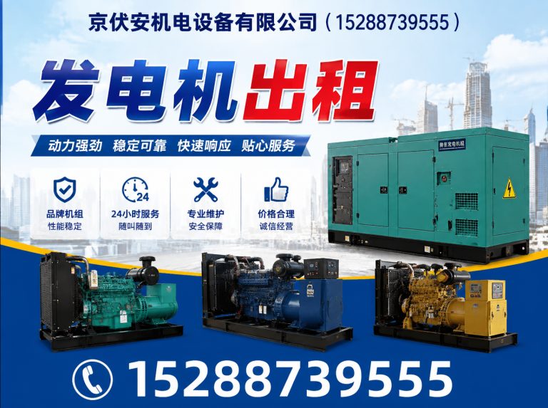 达州发电车租赁展示图