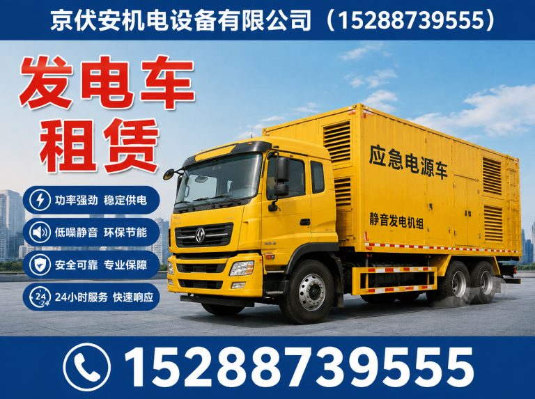 达州发电机出租展示图
